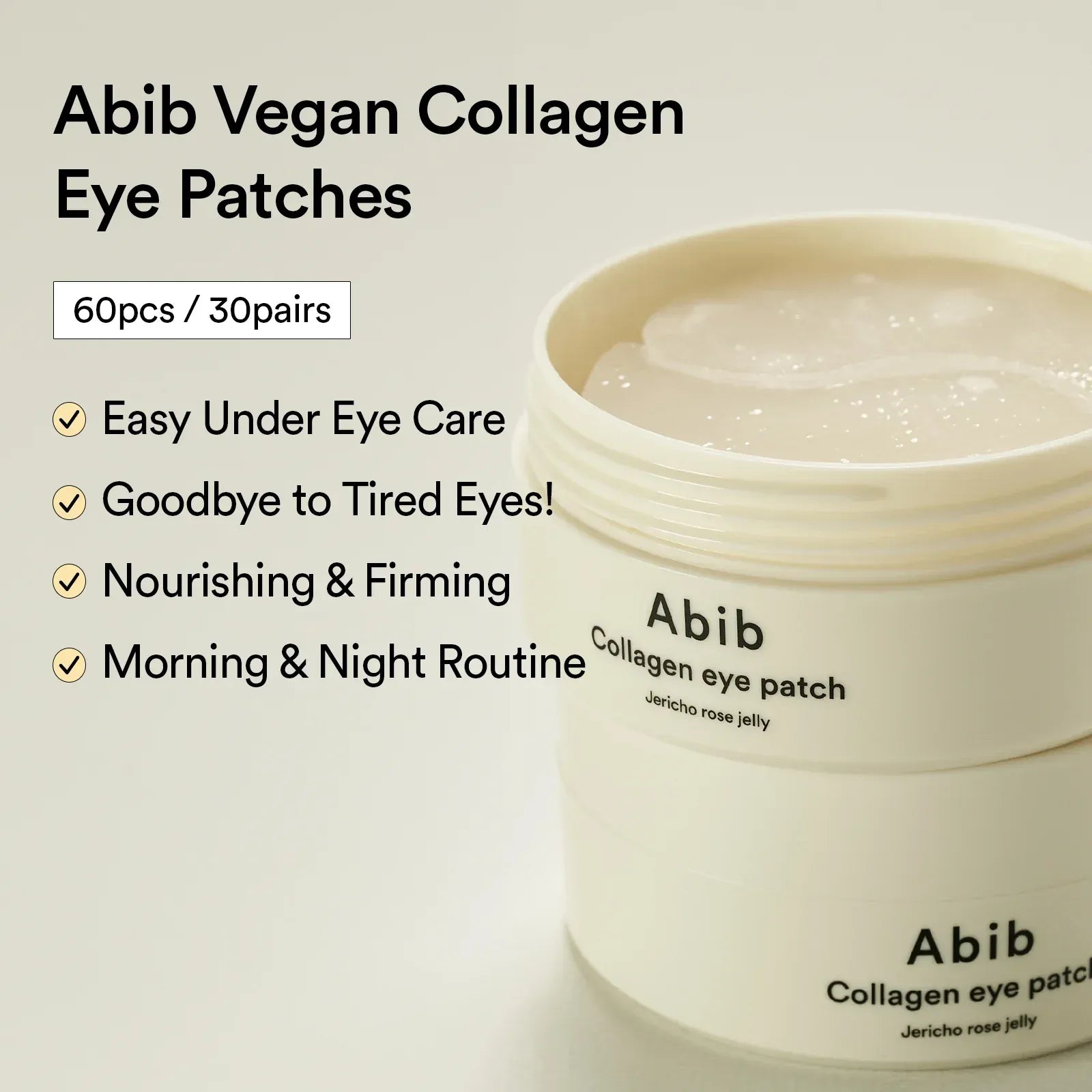 Abib - Collagen Eye Patch Jericho Rose Jelly - Skin Shine