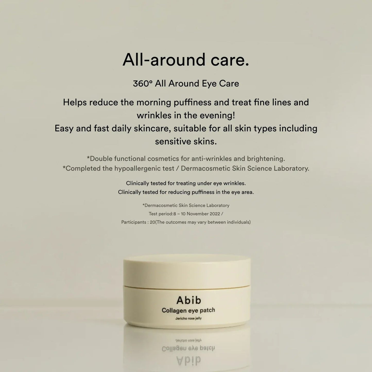Abib - Collagen Eye Patch Jericho Rose Jelly - Skin Shine