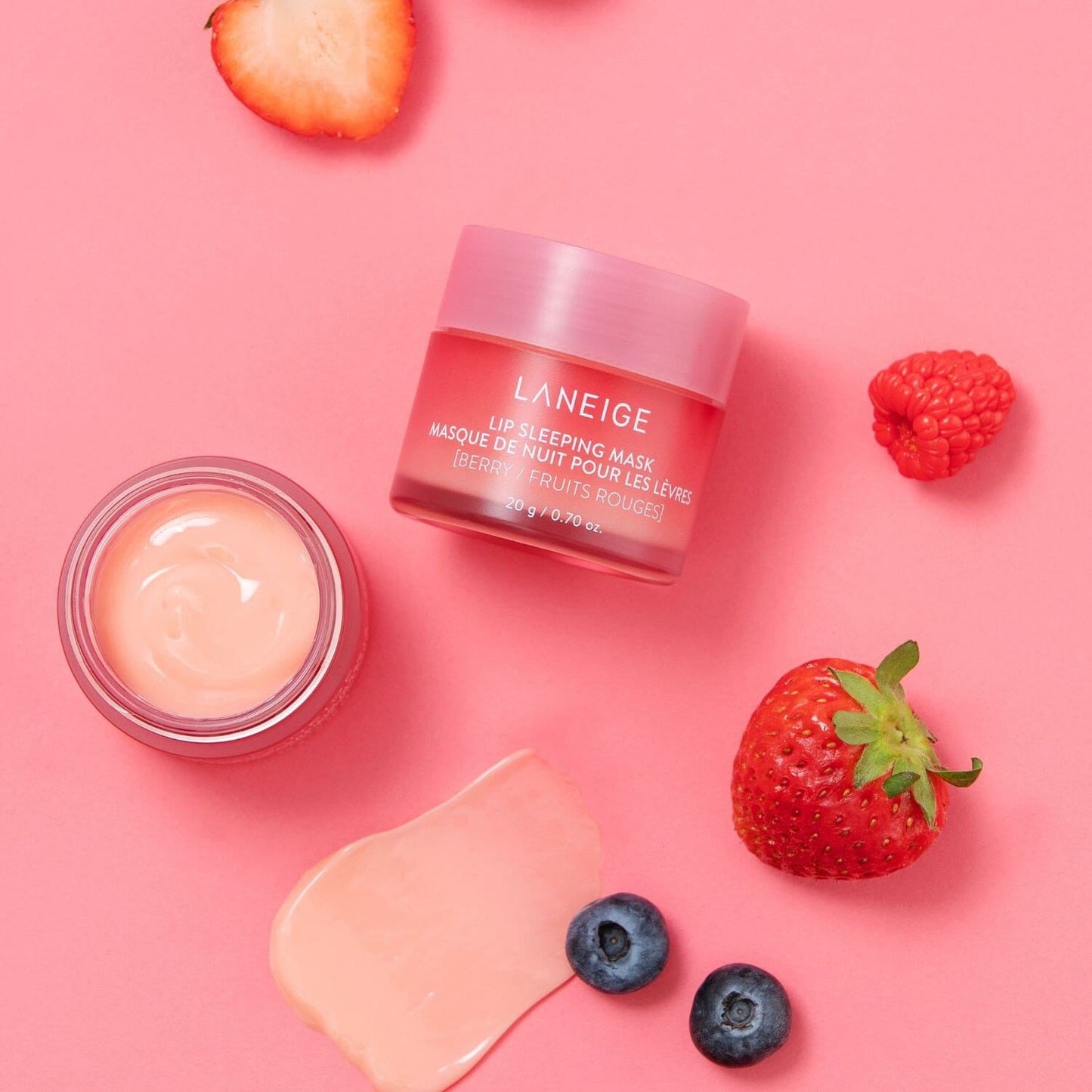 Laneige - Lip Sleeping Mask EX (Grape Fruit) - Skin Shine
