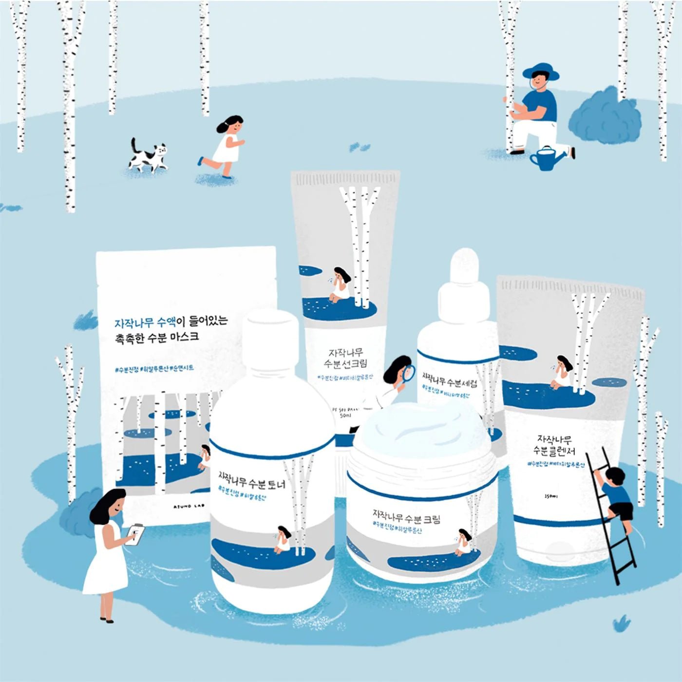 Round Lab - Birch Juice Moisturizing Cream - Skin Shine