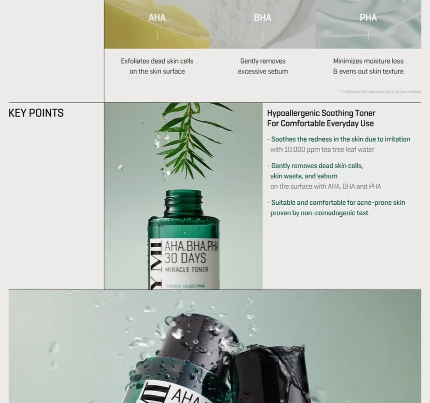 SOME BY MI - Tónico AHA, BHA, PHA 30 Days Miracle Toner - Skin Shine