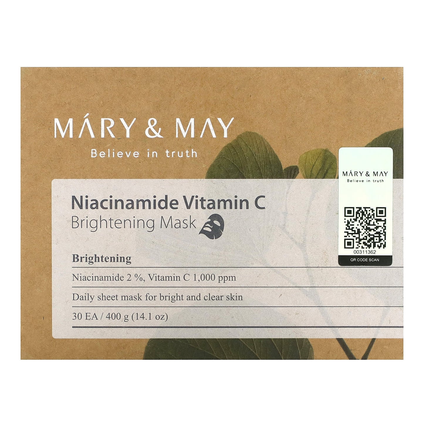 Mary&May - Mascarilla con Niacinamida C (30pc)