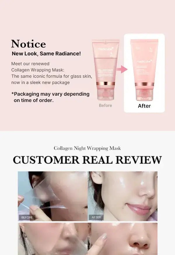 COLLAGEN NIGHT WRAPPING MASK - Skin Shine