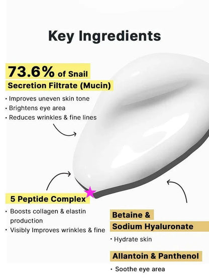 CORSX - Advanced Snail Peptide Eye Cream - Skin Shine