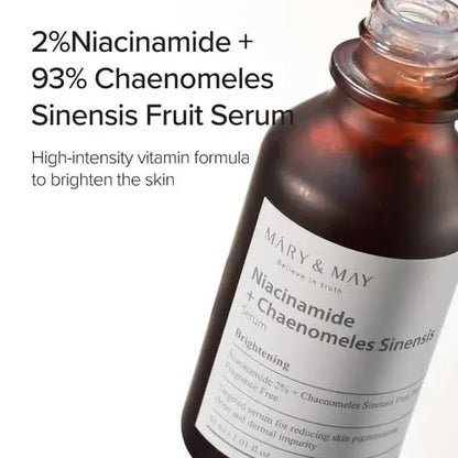 Mary&May - Niacinamide + Chaenomeles Sinensis Serum