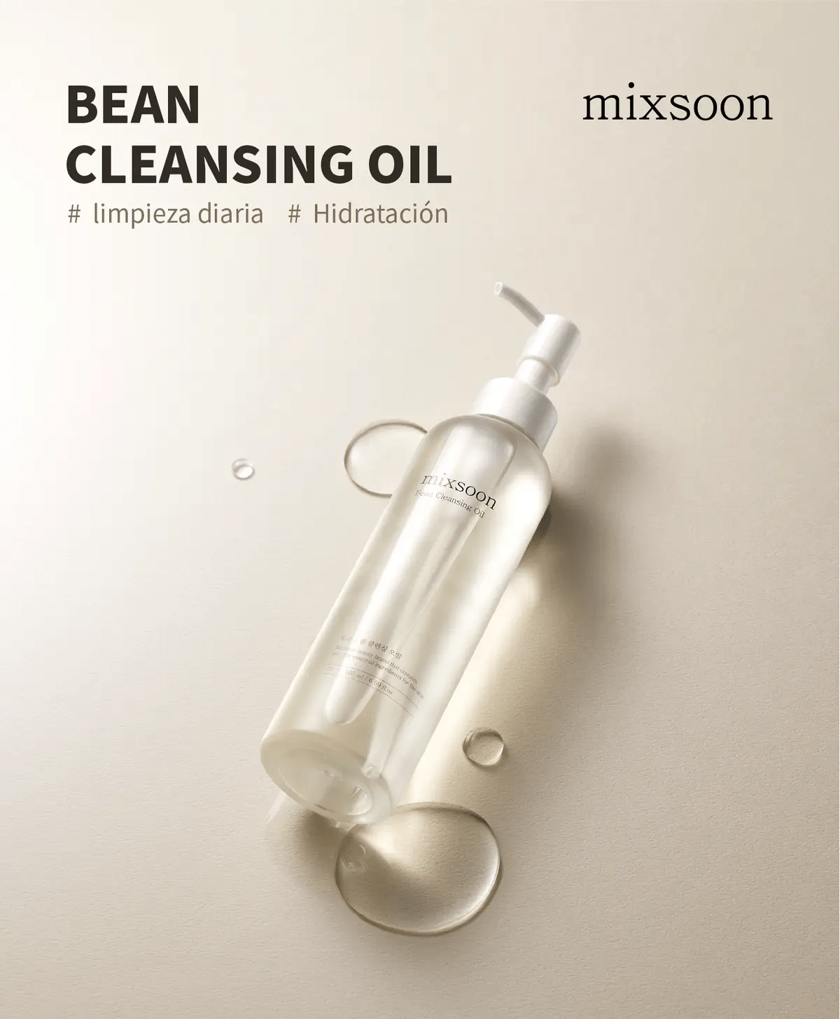 Misxsoon - Bean Cleansing Oil 195ml - Skin Shine