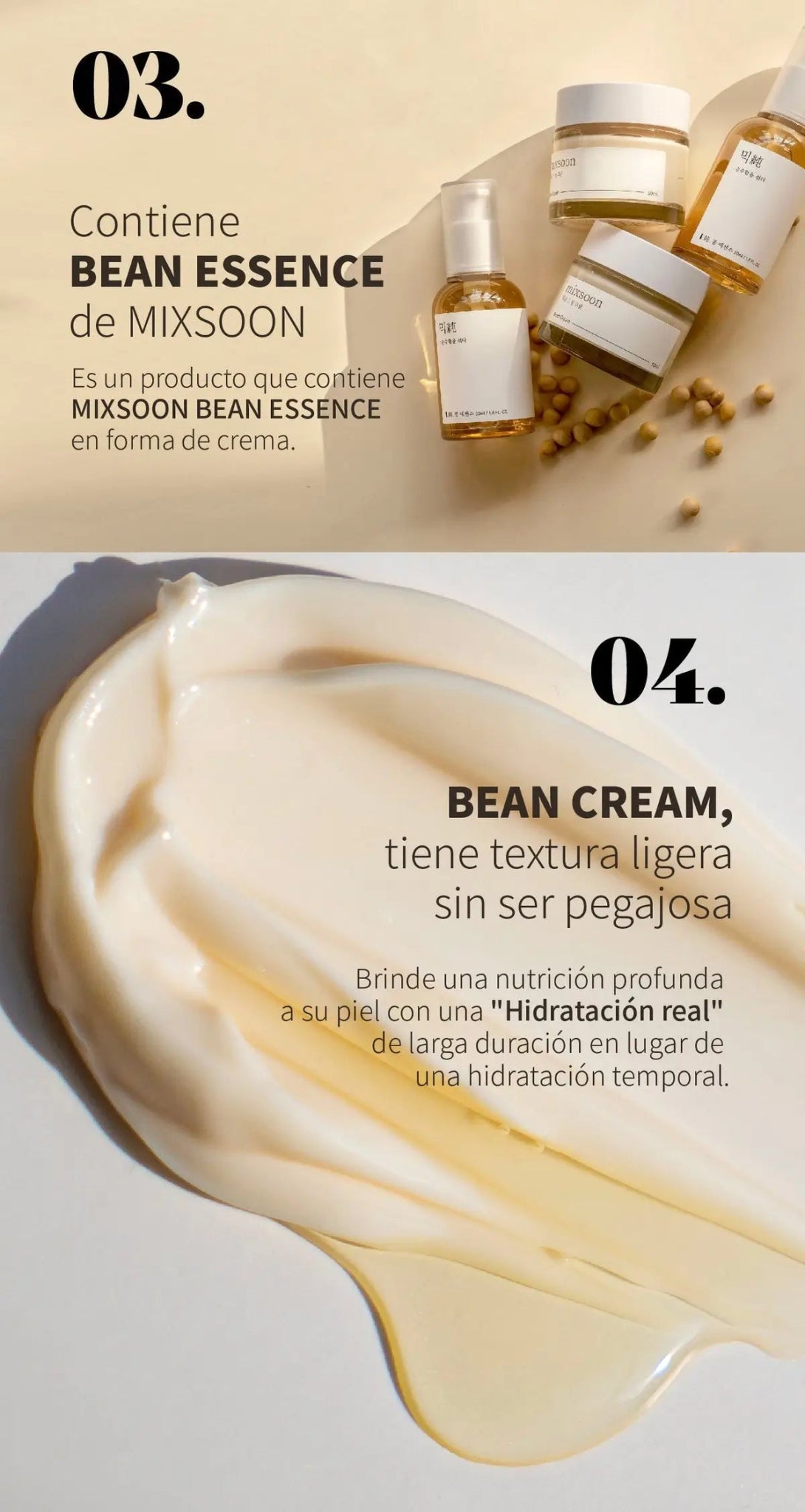 Mixsoon - Bean Cream 50ml - Skin Shine